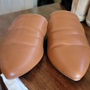 Tan Slip-On Shoes